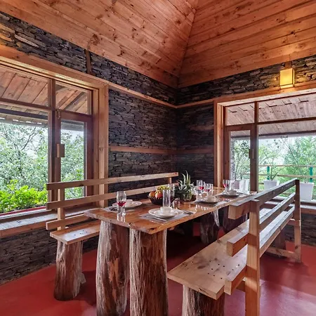 Alaya Stays Cottage With Tree House - Suro Woodbine Chalet Shogi Exterior photo